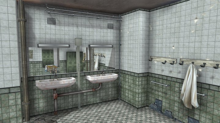 Toilet 2 3D Model