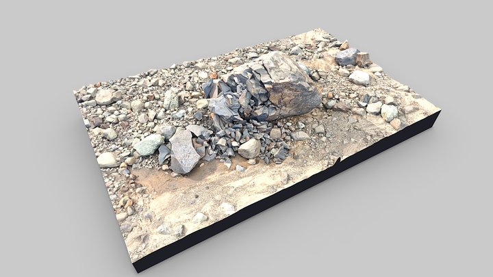 Icelandic Glacial Rock – Modello 3D gratuito STL