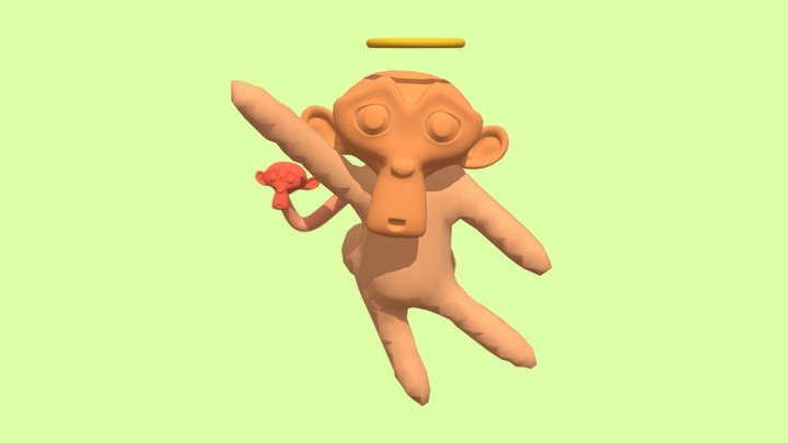MONKE 3D Model