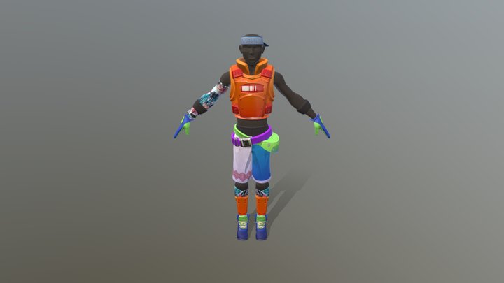Arcade Dieselpunk M Thug Jam 3D Model