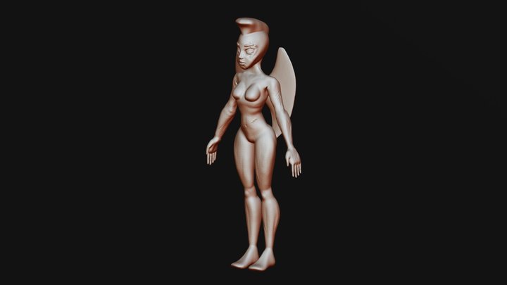 Cara y Cuerpo 3D Model