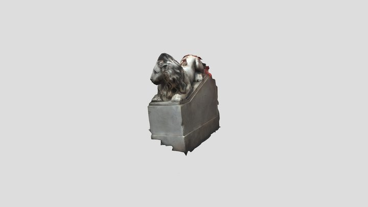 Leone modello 3D Model