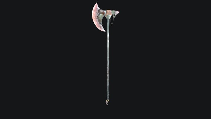 Hell Hunter Axe 3D Model