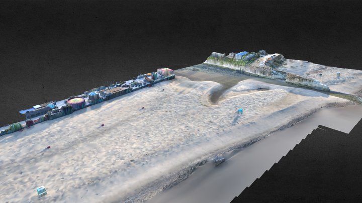 River Mouth July 3D Model