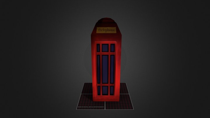 telefoonbox 3D Model