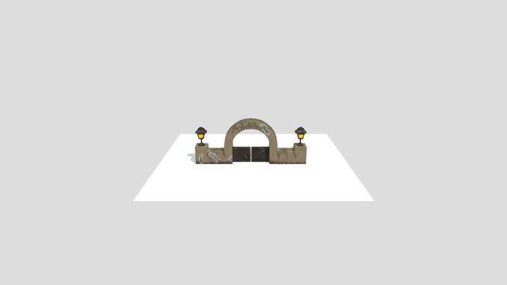 Gate Model Final 3D Model
