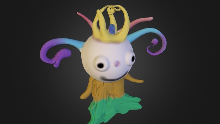 Queen G-slime 3D Model