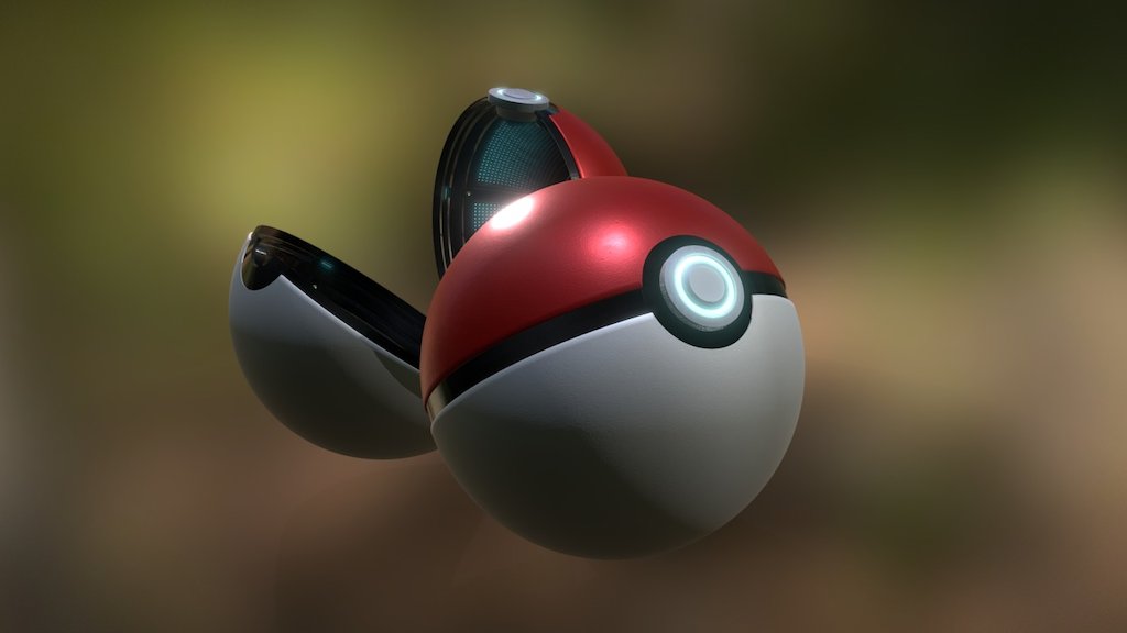 Pokeball - 3D model by Josth [5142631] - Sketchfab