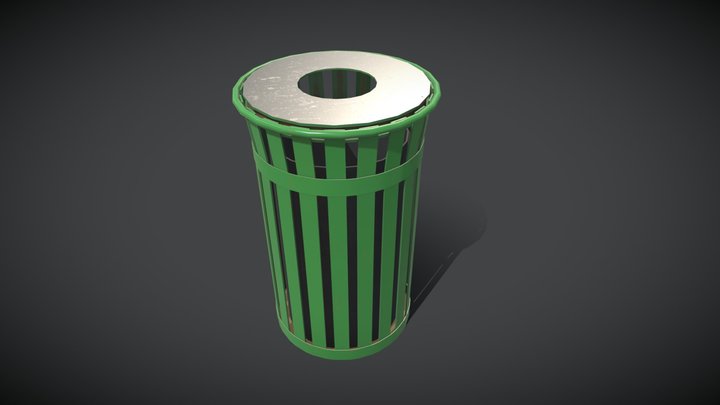 Waste Bin: Oakley M3601-FT 3D Model
