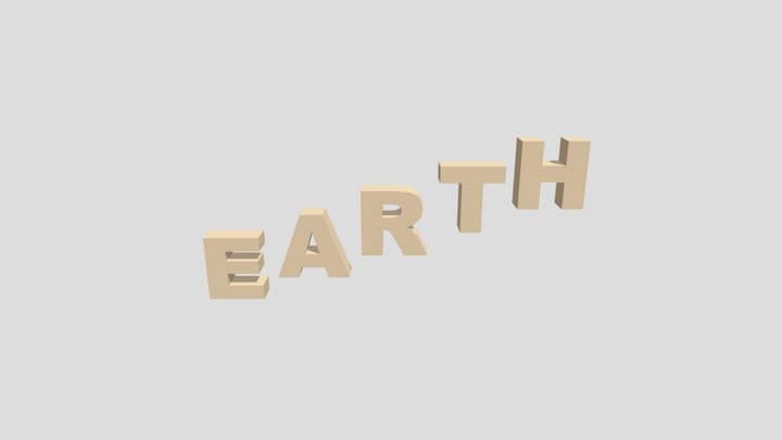 earth 3D Model