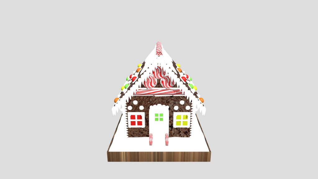 Beautiful Gingerbread House