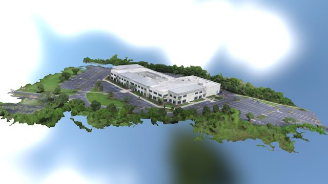 Sarasota Building Simplified 3d Mesh 3D Model