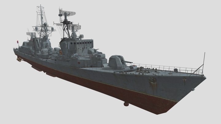 Chinese PLAN 051 Class Destoryer/051型火炮鱼雷舰（遵义舰）
