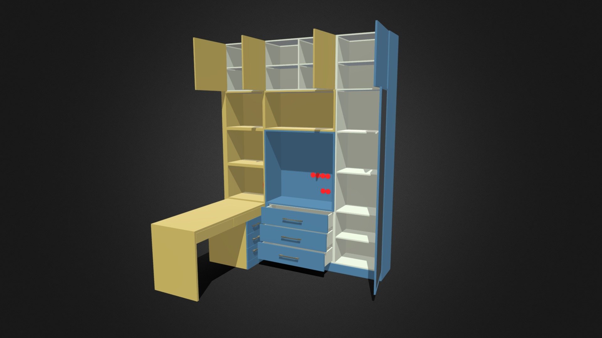 CHILDREN'S BOY'S DESK
