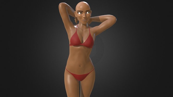 Andressa 3D Model