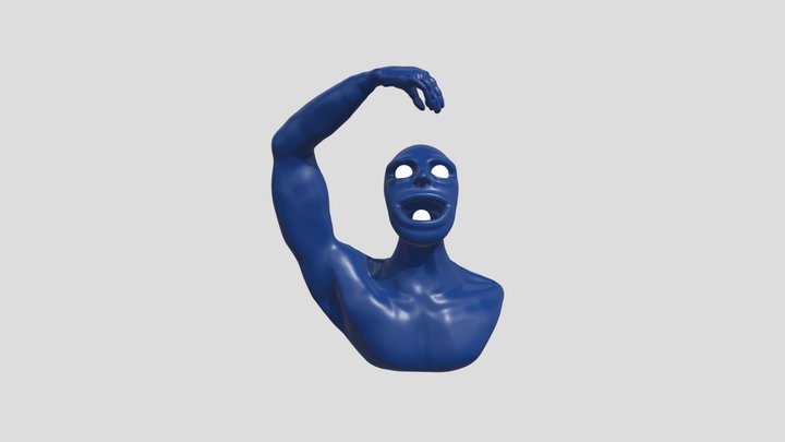 eating dream man 3D Model
