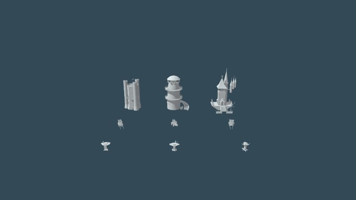 Silhouette 3D Model