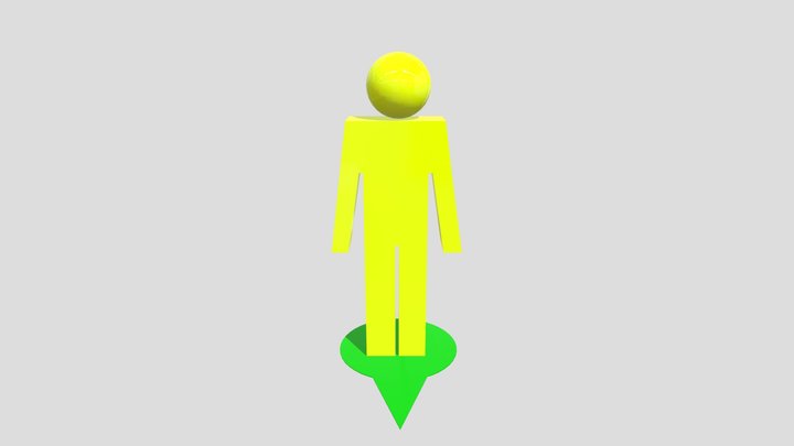Pegman2x 3D Model
