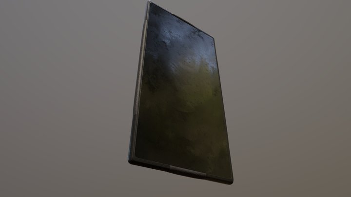 Worksite Tablet Asset 3D Model