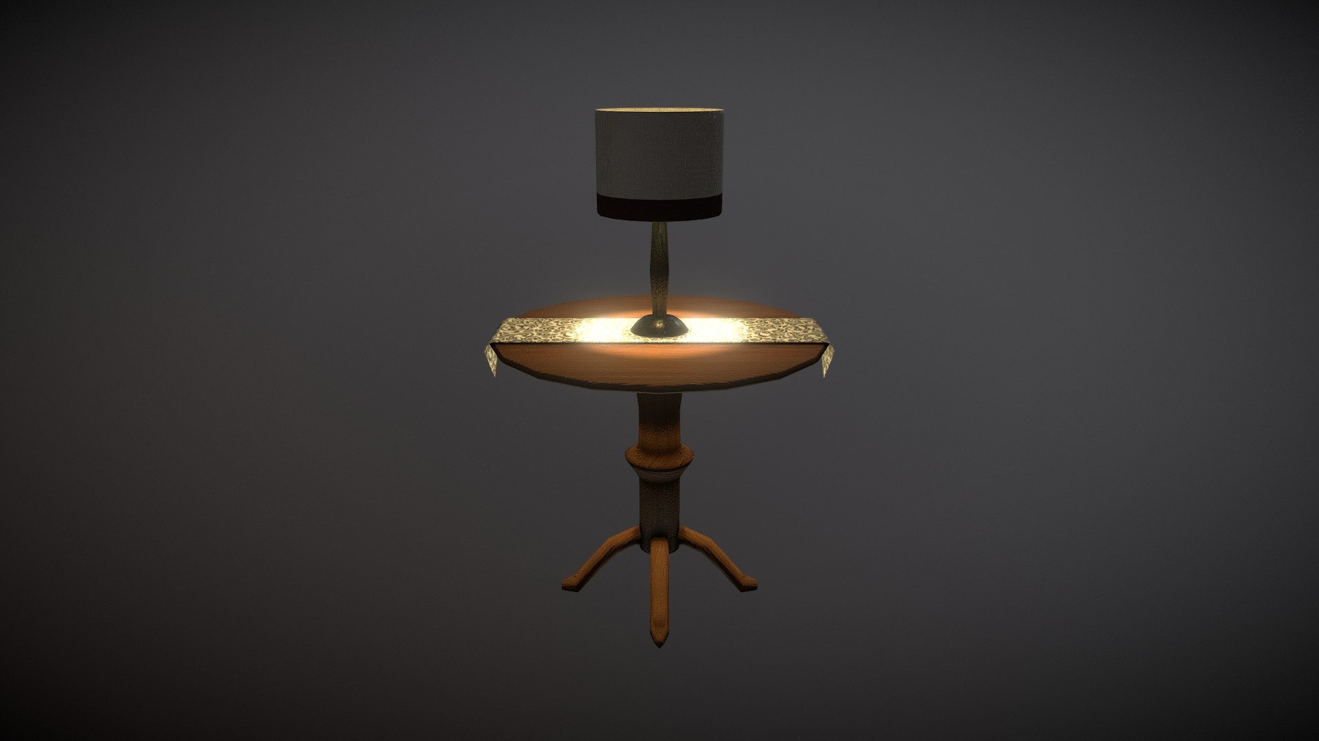 Lampara en Mesa