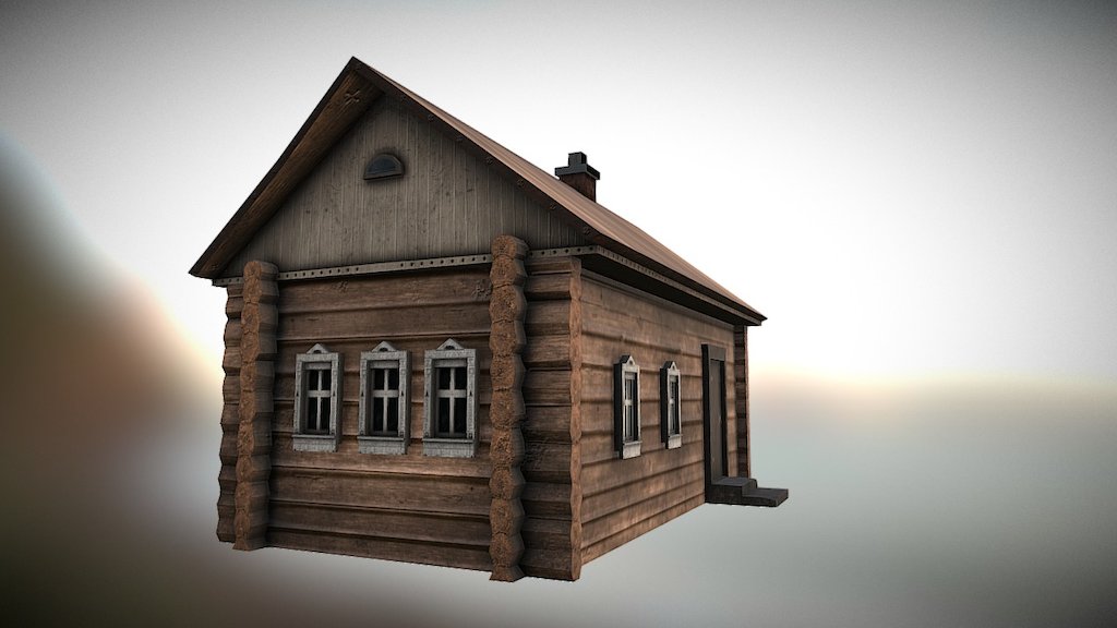 Traditional Russian Cabin (Alternate Color)