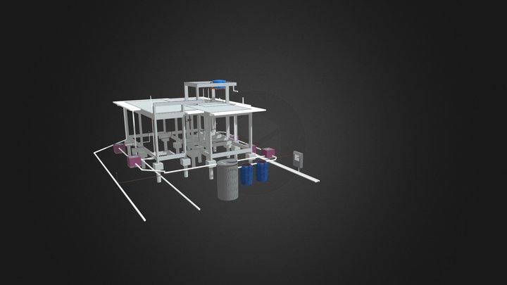 Projeto hidráulico,sanitário e águas pluviais-Sr 3D Model