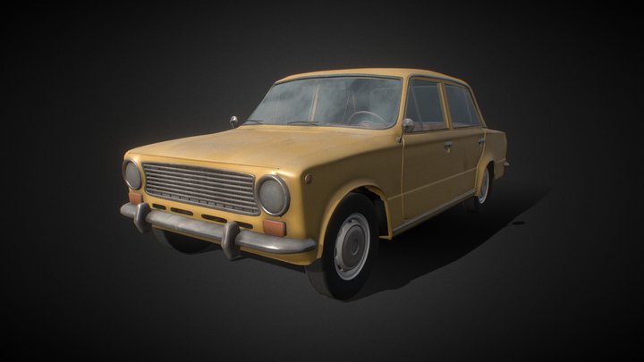 VAZ-2101 3D Model