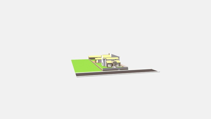Sket casa pintura_final 3D Model