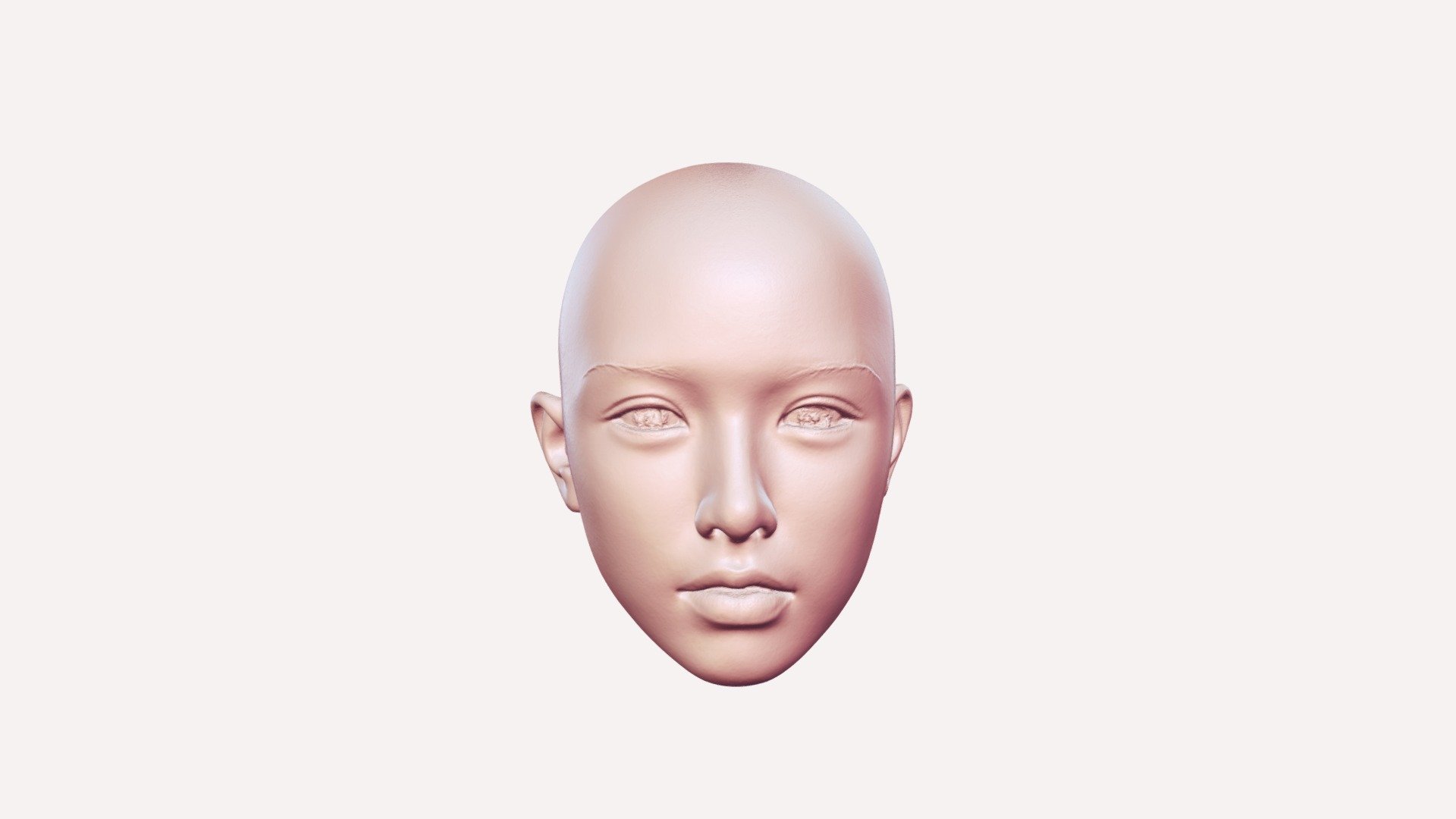 Wax Head Download Free 3d Model By Thunk3d 3d Scanner Lily Qin1 [514af24] Sketchfab
