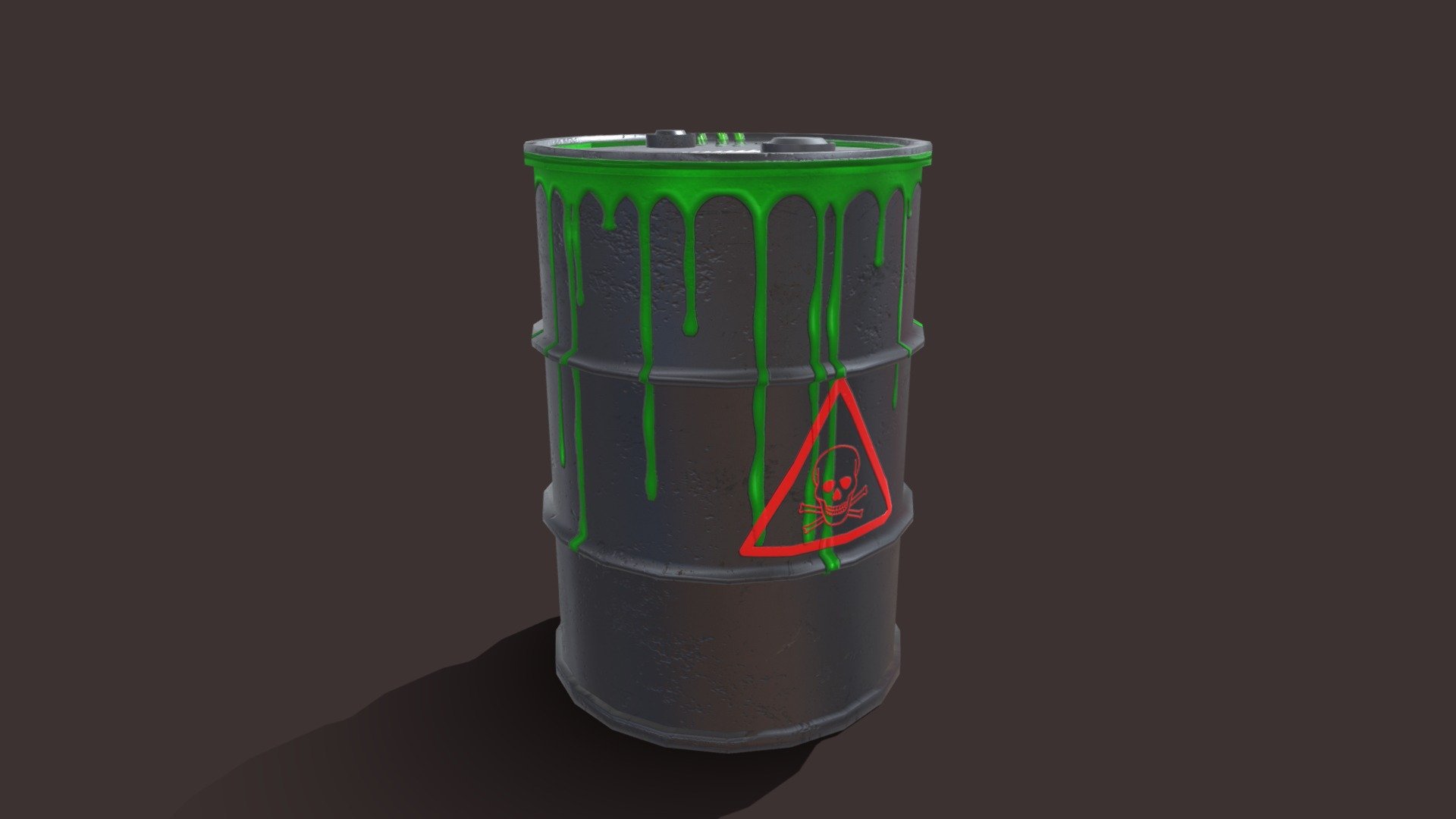 metal barrel