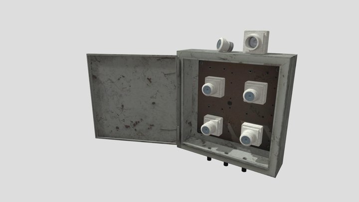 Simple Fuse Box – Free 3D Model STL