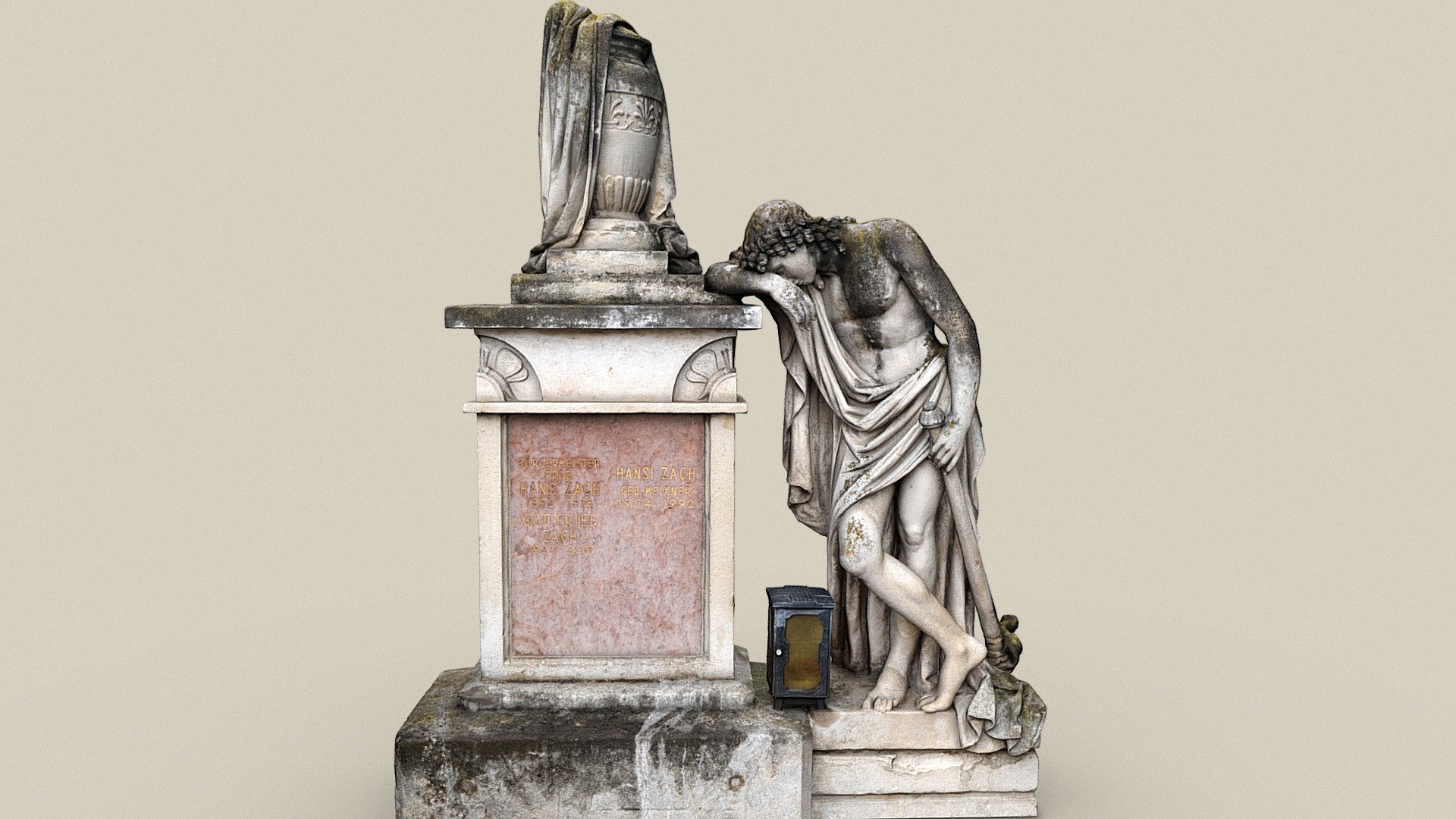 Grab Johannes Zach — Sketchfab embed 3D viewer