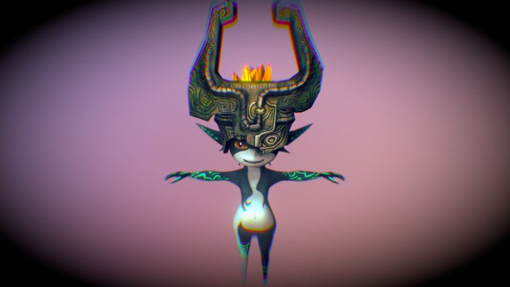 Midna - The Legend of Zelda Twilight Princess 3D Model
