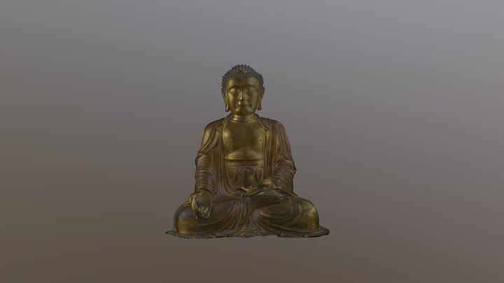 藥師佛 Yaoshi fo (Medicine Buddha) 3D Model