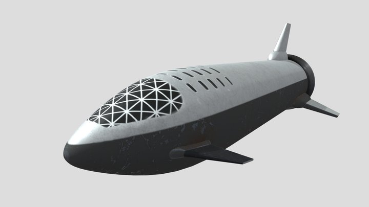 Spaceship 3D Model