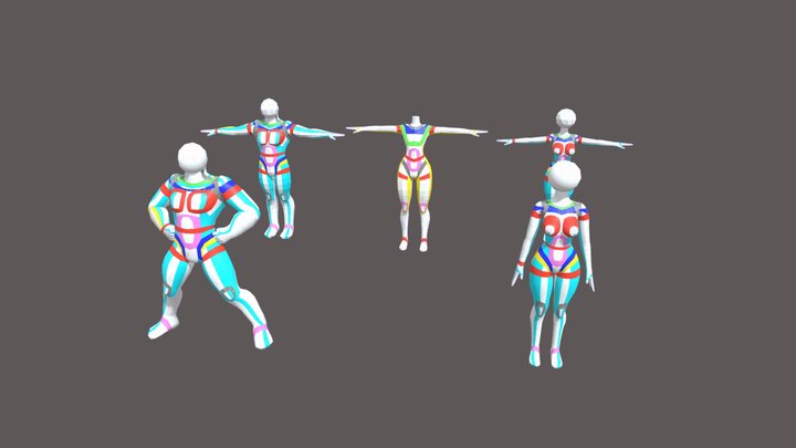 Lowpoly Basemeshes - 2026 - FBX – Free 3D Model STL