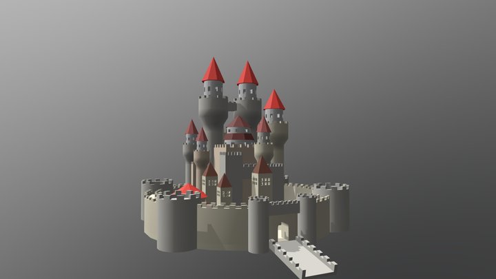 Chen_A07_Castle 3D Model