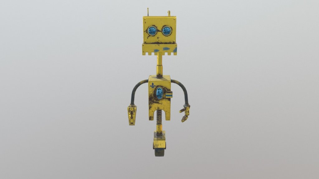 Robot Material asignment - 3D model by dmozeliak [514d631] - Sketchfab