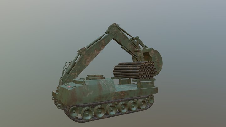 tank 2 3D Model