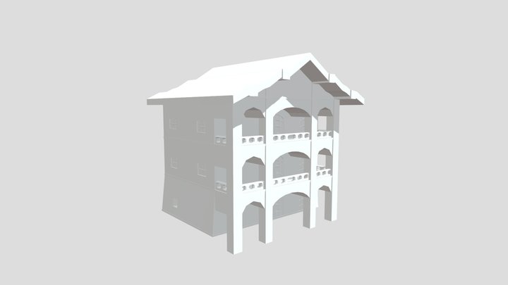 Casa Pagès (Cottage) 3D Model