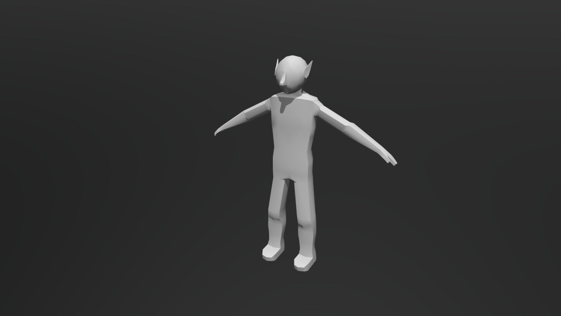 Goblin Body low poly