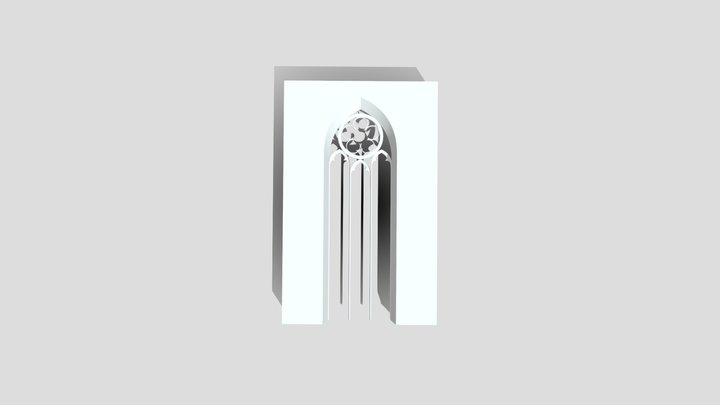 Fenster der Marienkriche 3D Model
