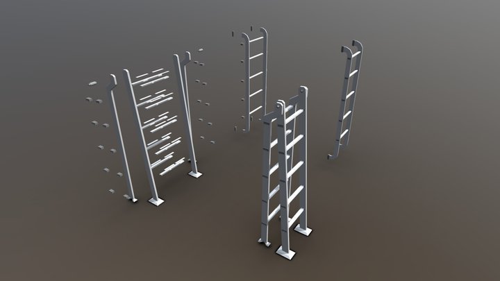 Ladders - Bobov (Game) 3D Model