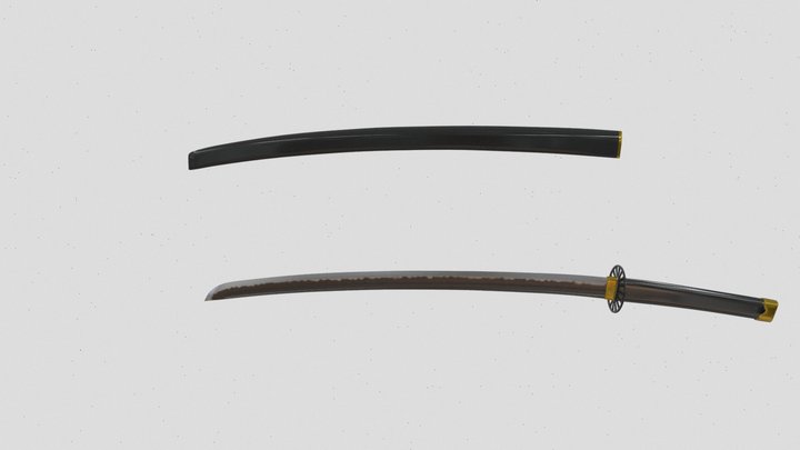 Katana 3D Model