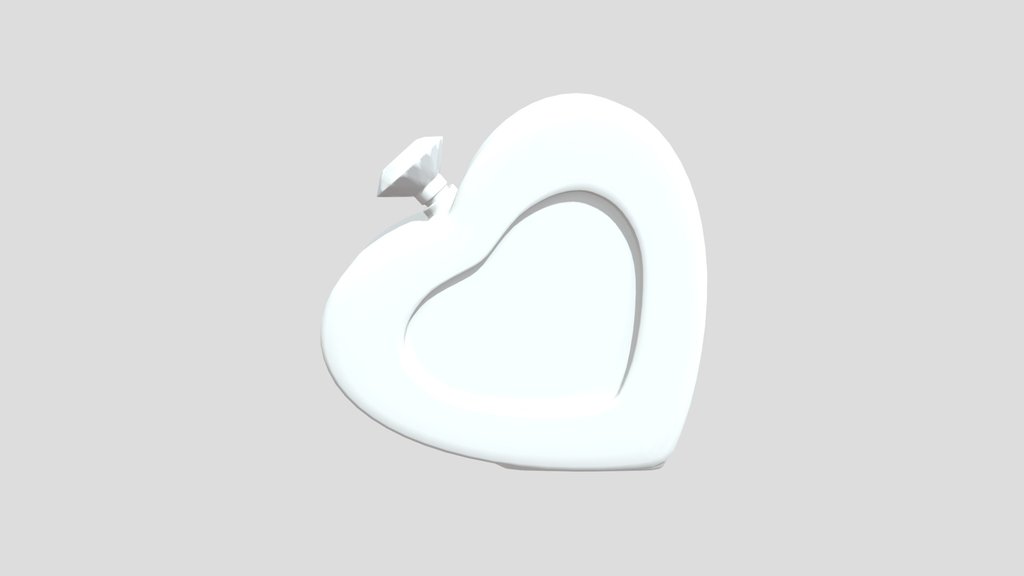 Hart Shape Bottle