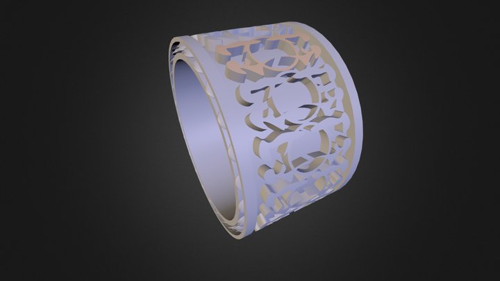 טבעת תימנייה 3D Model