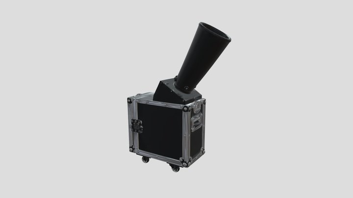CONFETTI MACHINE 3D Model