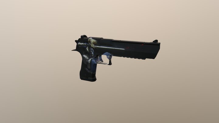 Deagle Death blow 3D Model