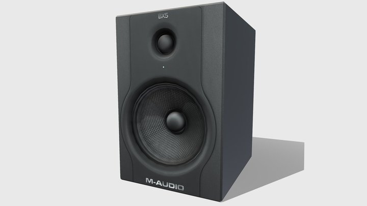 BX5 Speakers 3D Model
