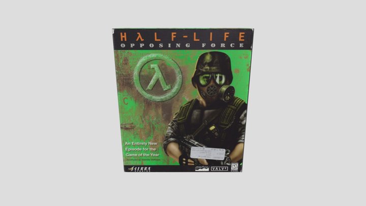 Half Life 1 Opposing Force - Big Box - US 3D Model